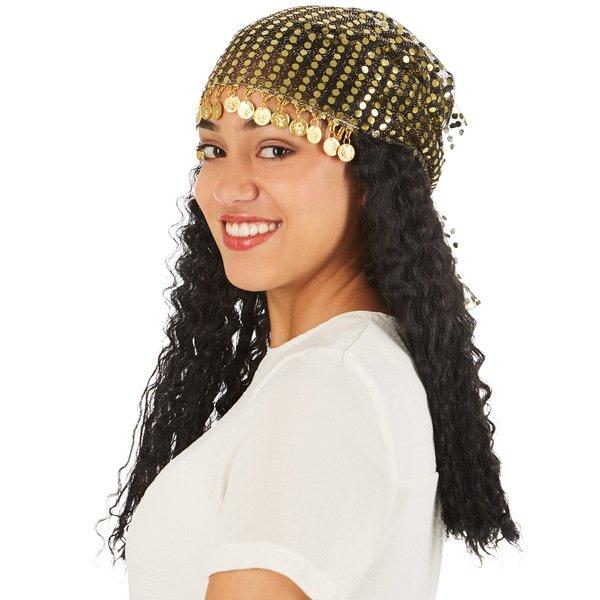 Tectake  Parrucca da donna - Chiromante 