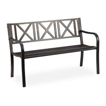 Banc de jardin en métal