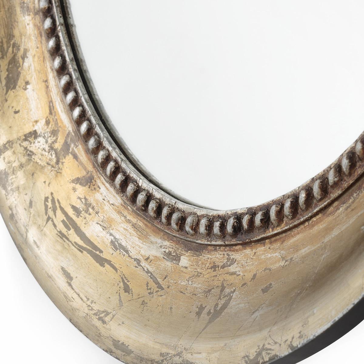 La Redoute Intérieurs Miroir rond en manguier massif Ø60 cm  