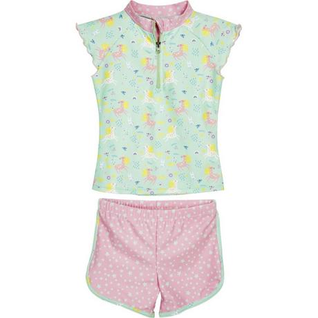 Playshoes  maillot de bain 2 pièces avec protection uv fille unicorn 