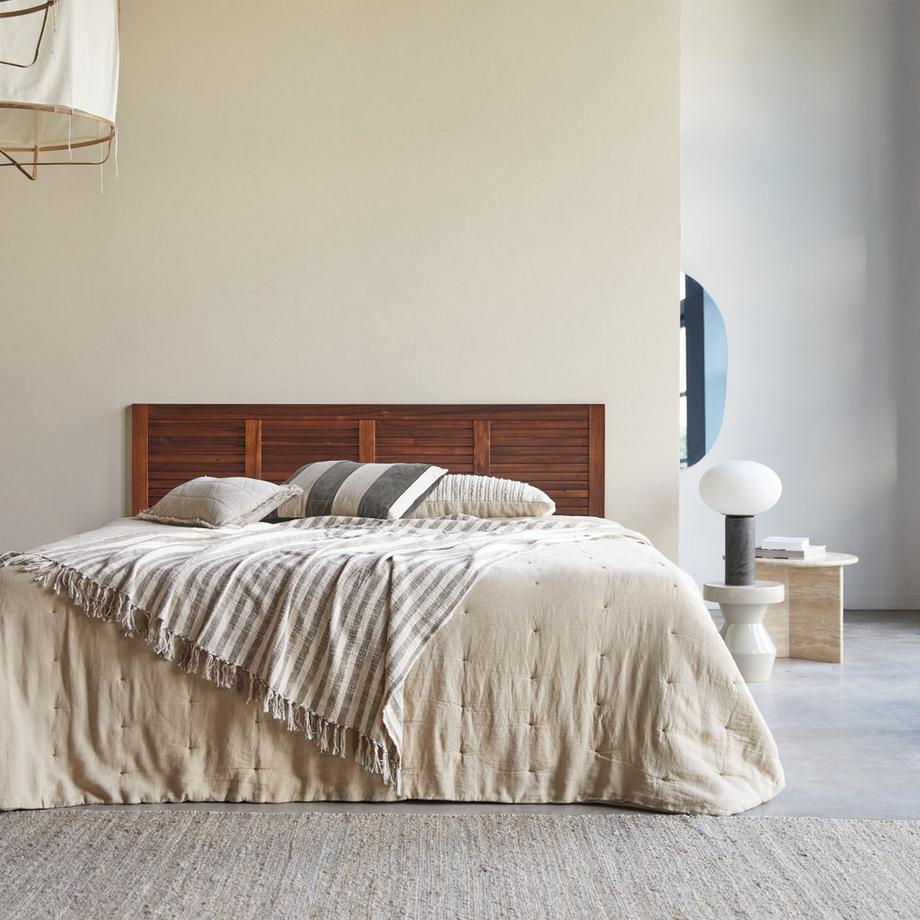 Tikamoon Testiera in acacia massello 180 cm Loggia  