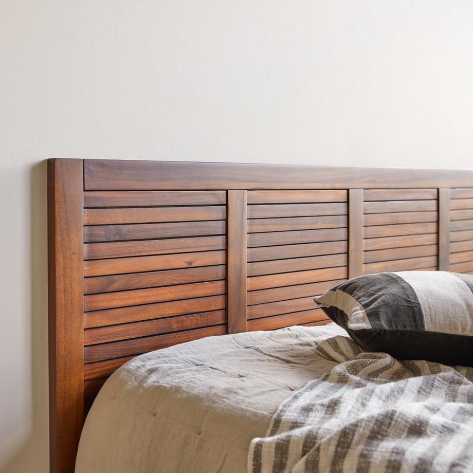 Tikamoon Testiera in acacia massello 180 cm Loggia  