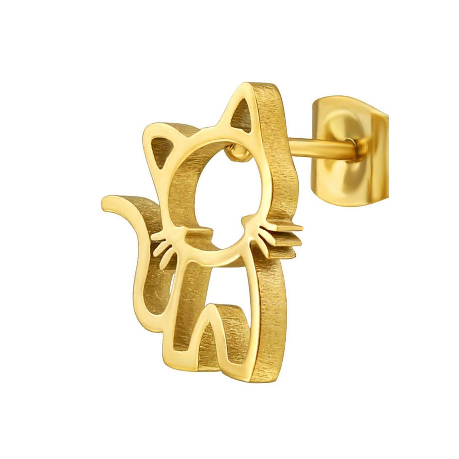 Maxte  KatzenOhrstecker aus Edelstahl 