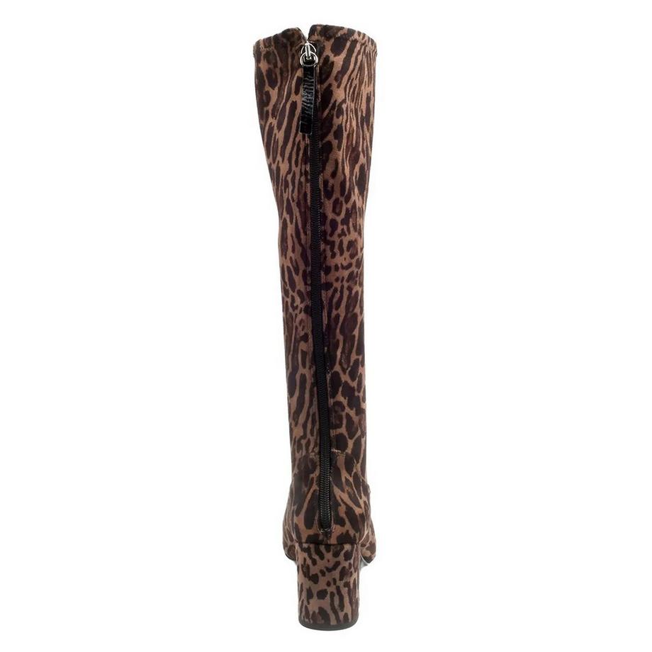 Unisa Mody Leopardenmuster Knielange Stiefel  