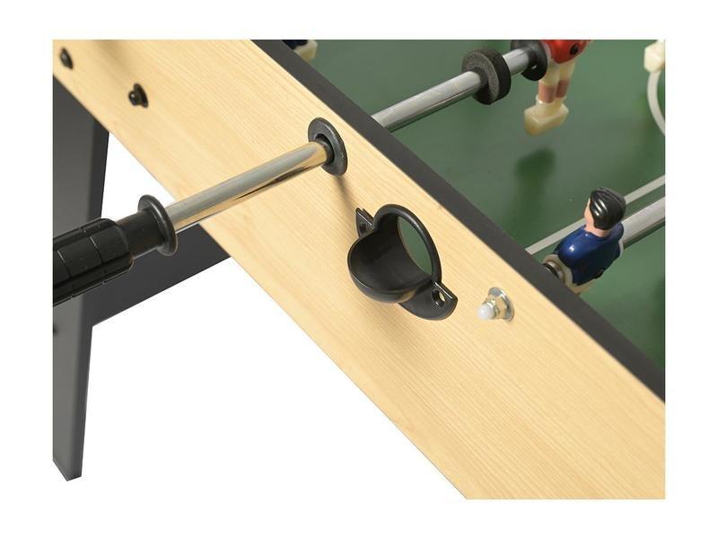 Vente-unique  Tischfußballtisch klappbar MDF Helle Naturfarben HORTON 