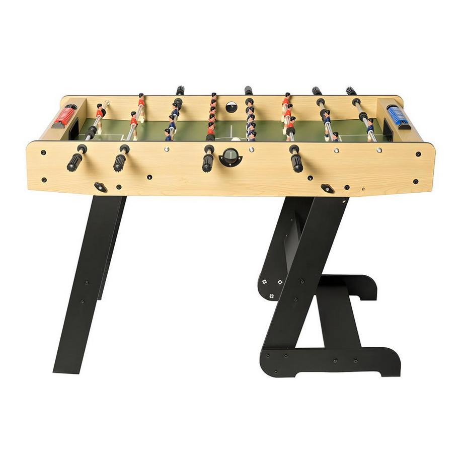 Vente-unique  Tischfußballtisch klappbar MDF Helle Naturfarben HORTON 