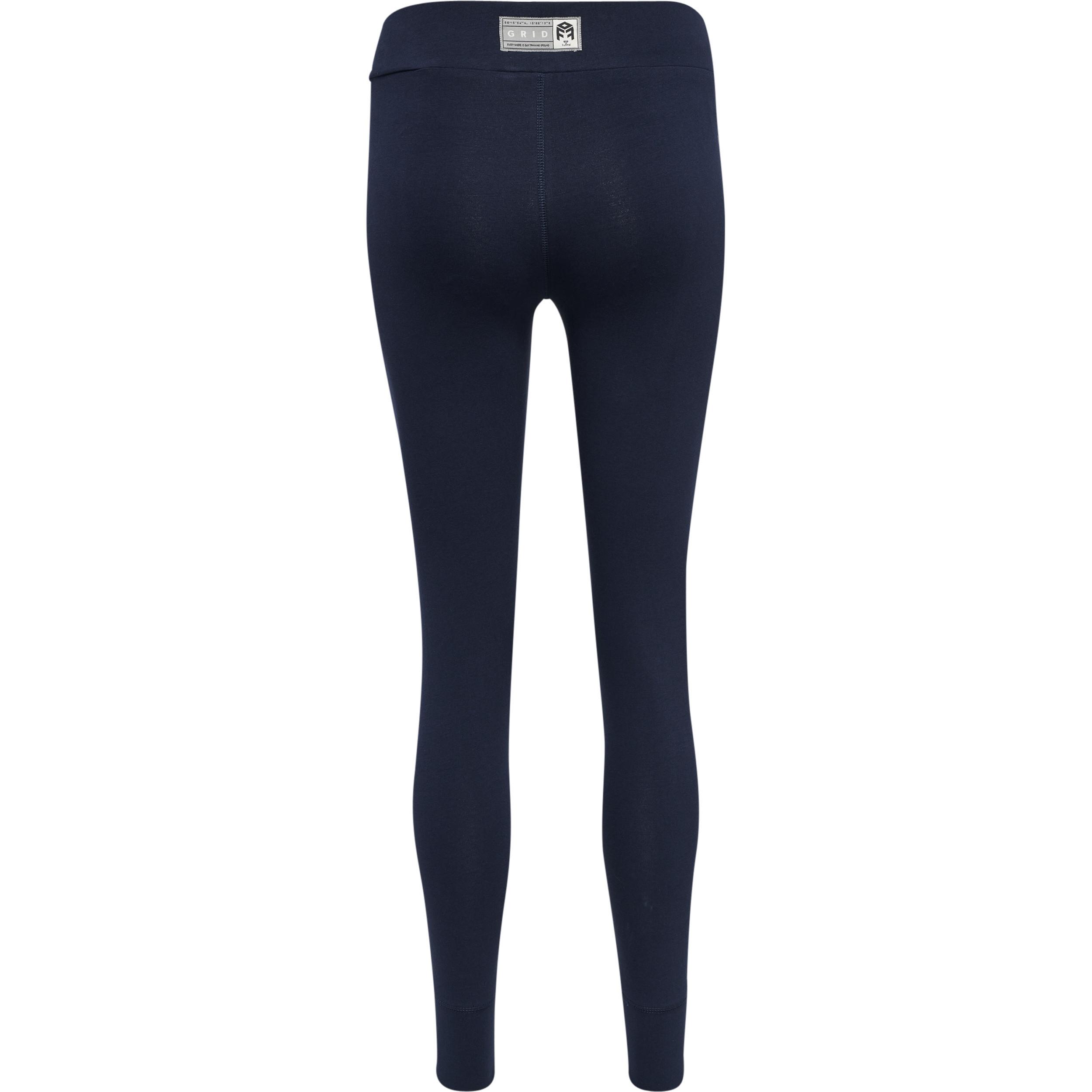 Hummel  leggings in cotone move grid 