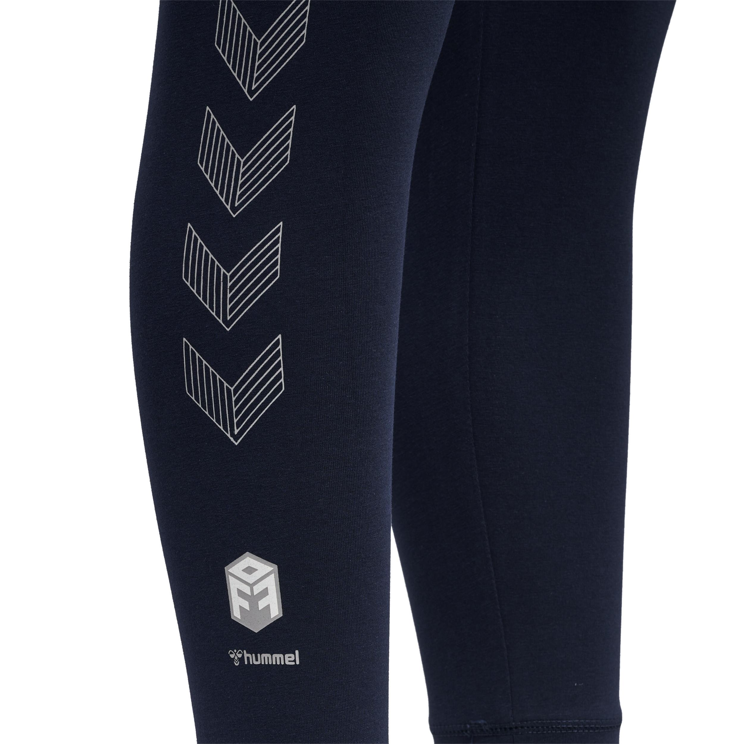 Hummel  leggings in cotone move grid 