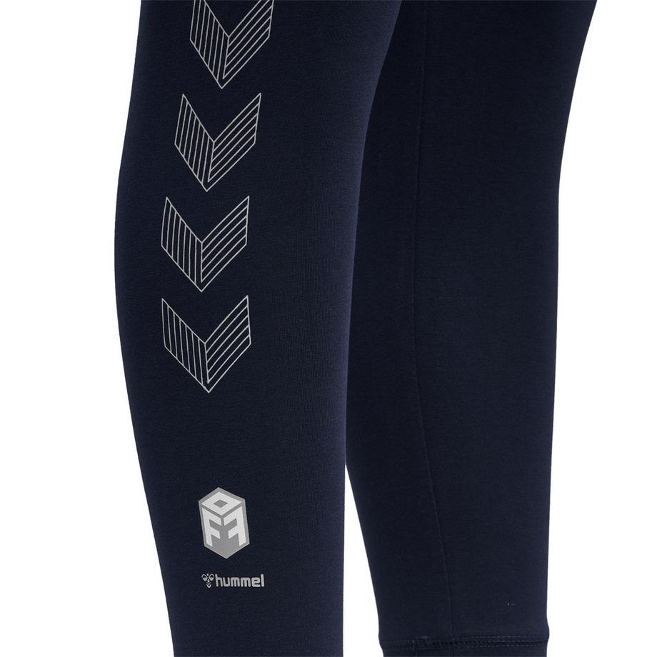 Hummel Move Grid Leggings in Cotone  