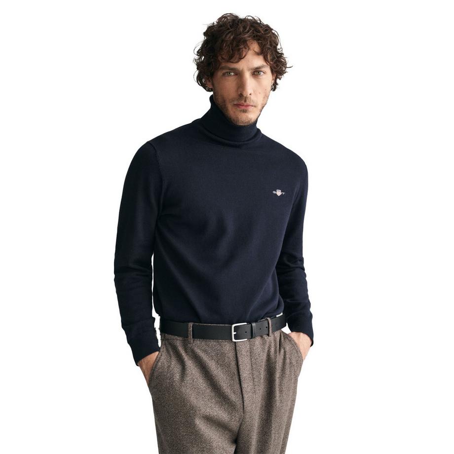 GANT Classic Cotton Rollneck Maglione  