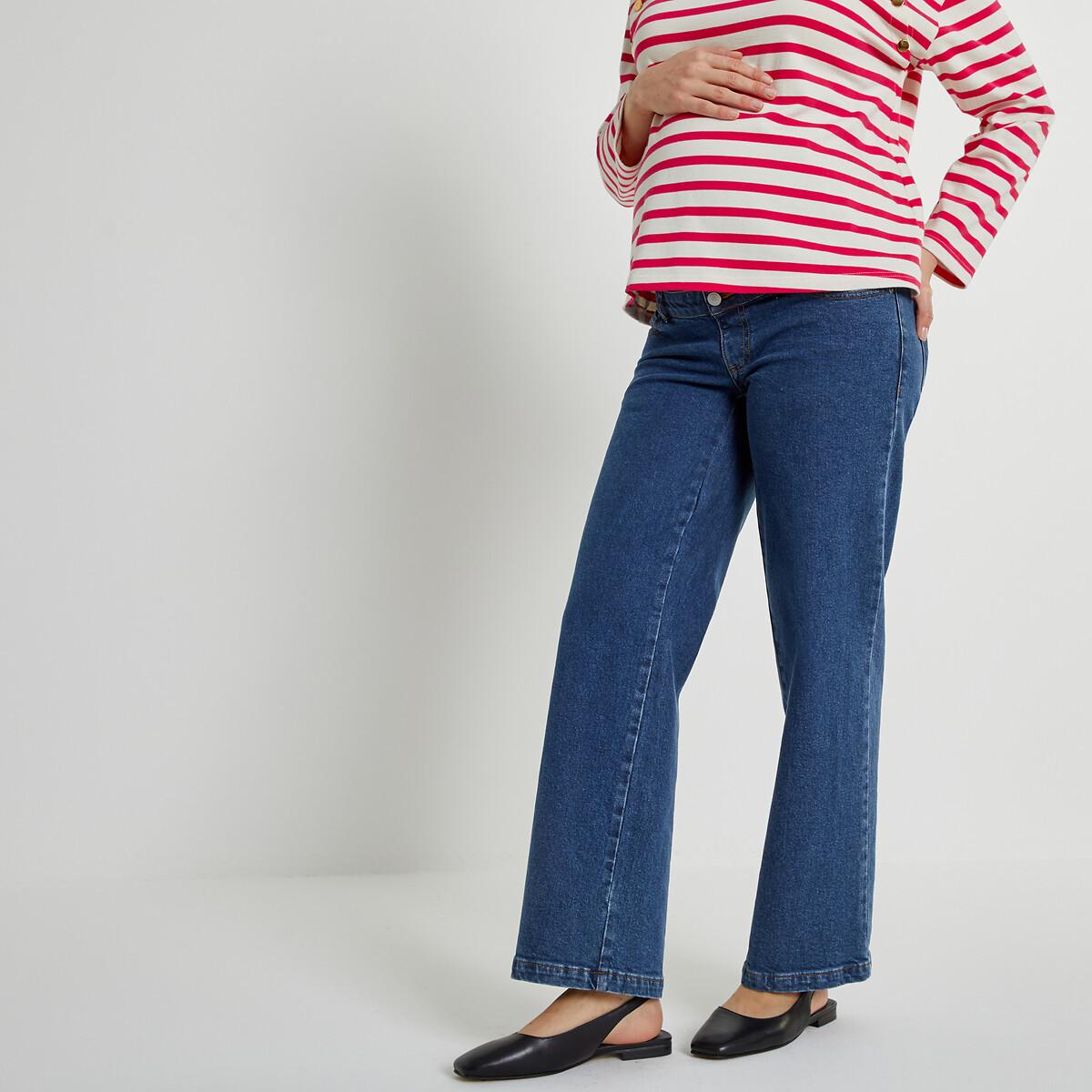 Image of Weite Umstandshose Damen Blau 42