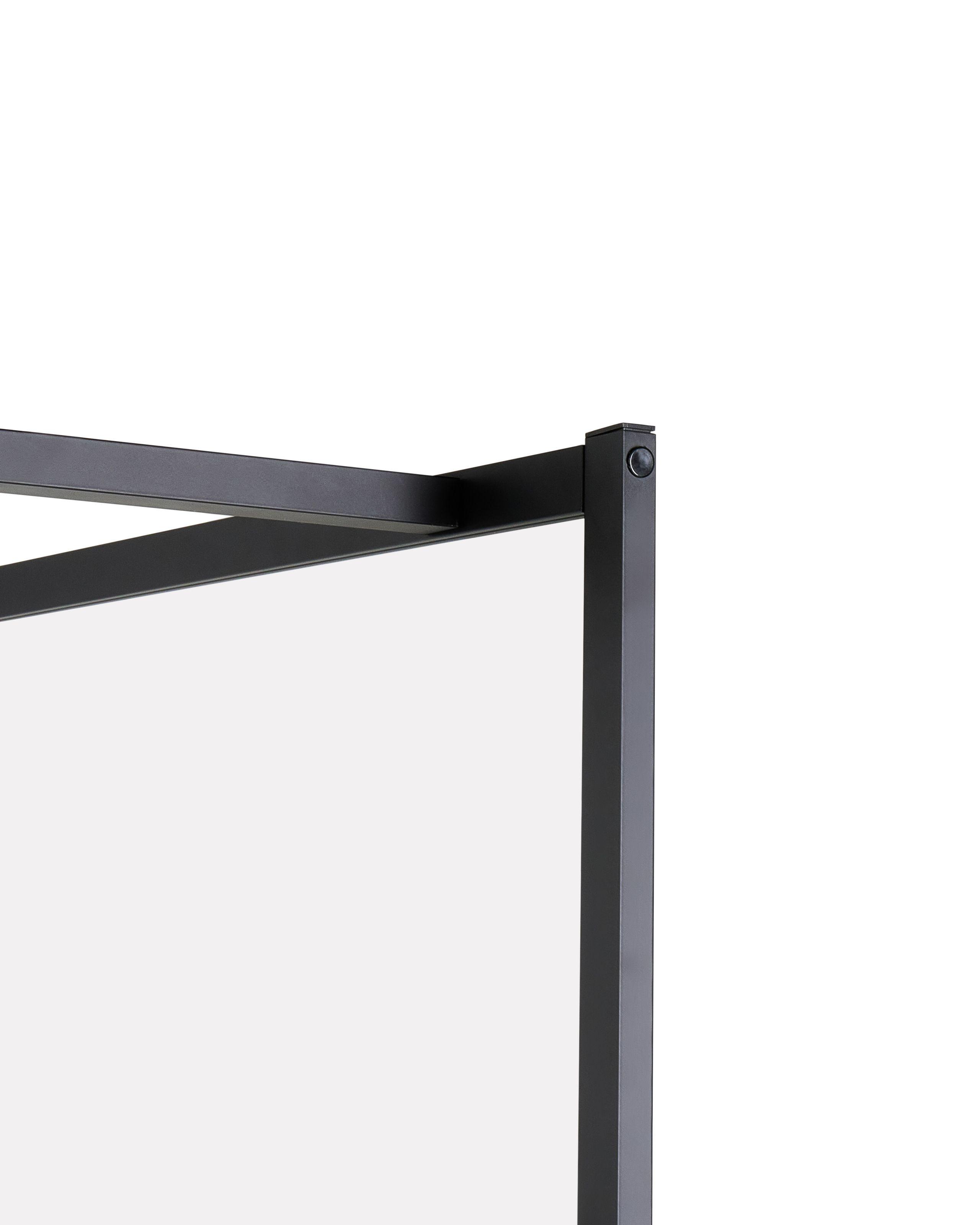 Beliani Parete doccia en Vetro temperato Minimalista ACULEO  