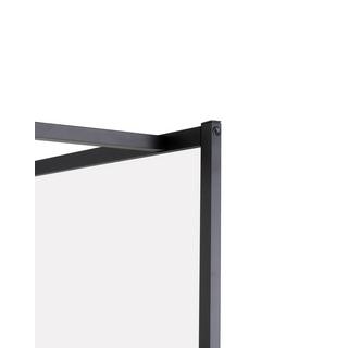 Beliani Parete doccia en Vetro temperato Minimalista ACULEO  