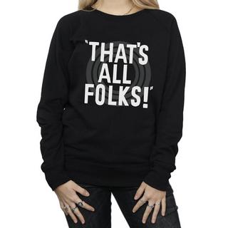 LOONEY TUNES  That's All Folks Sweatshirt 