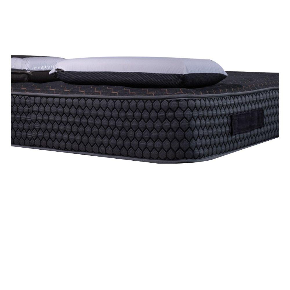 AB Matelas Matratzen Cosmos Black | 180x200cm mit 2 Carbonkissen 70x40cm | Speicher 50kgm3 und 12 Zonen | 28 cm  