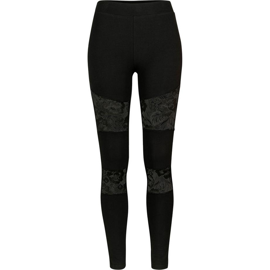 URBAN CLASSICS Leggings con Inserti in Pizzo  