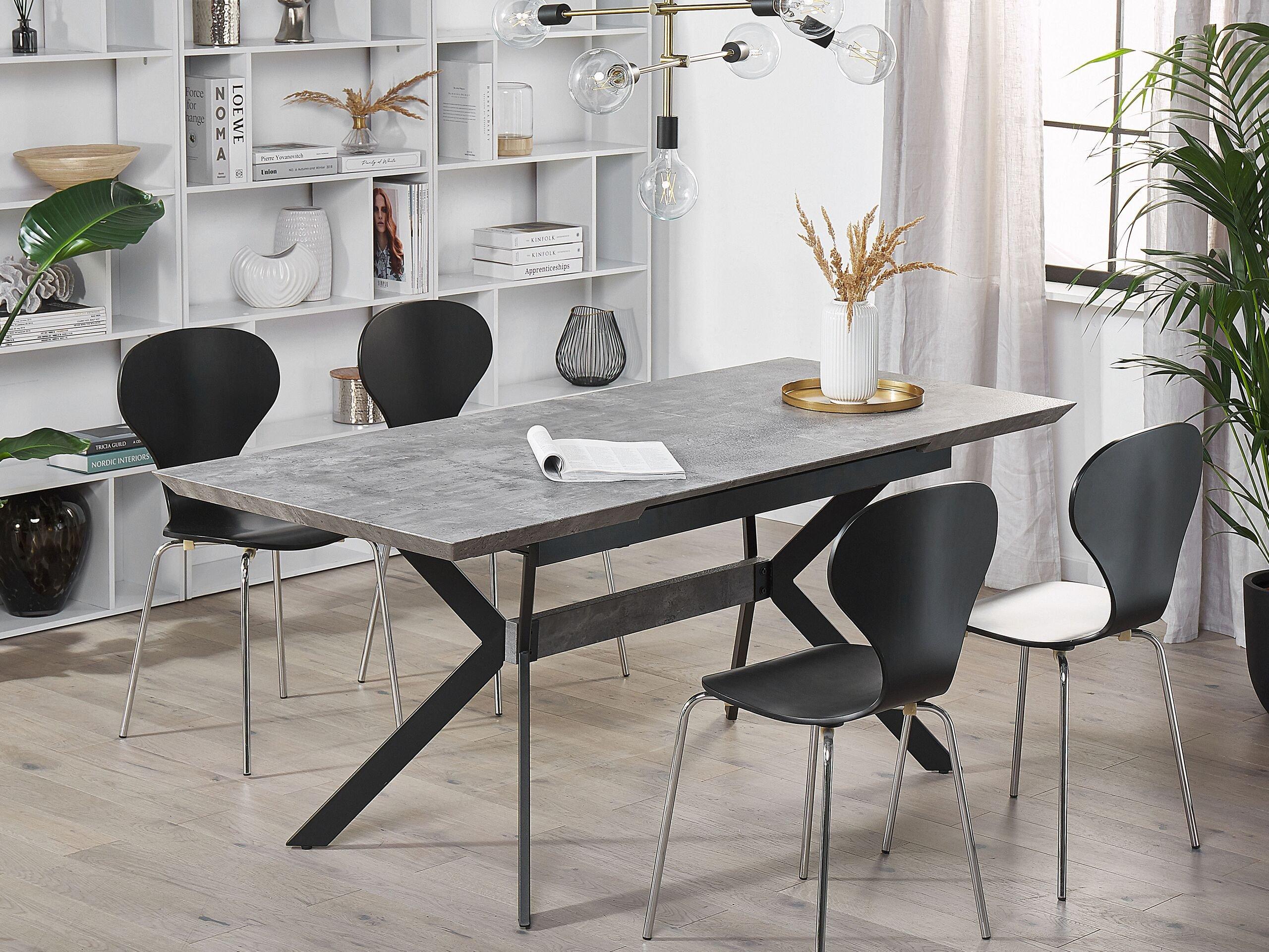 Beliani Table de repas en MDF Moderne BENSON  