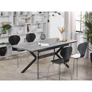 Beliani Table de repas en MDF Moderne BENSON  