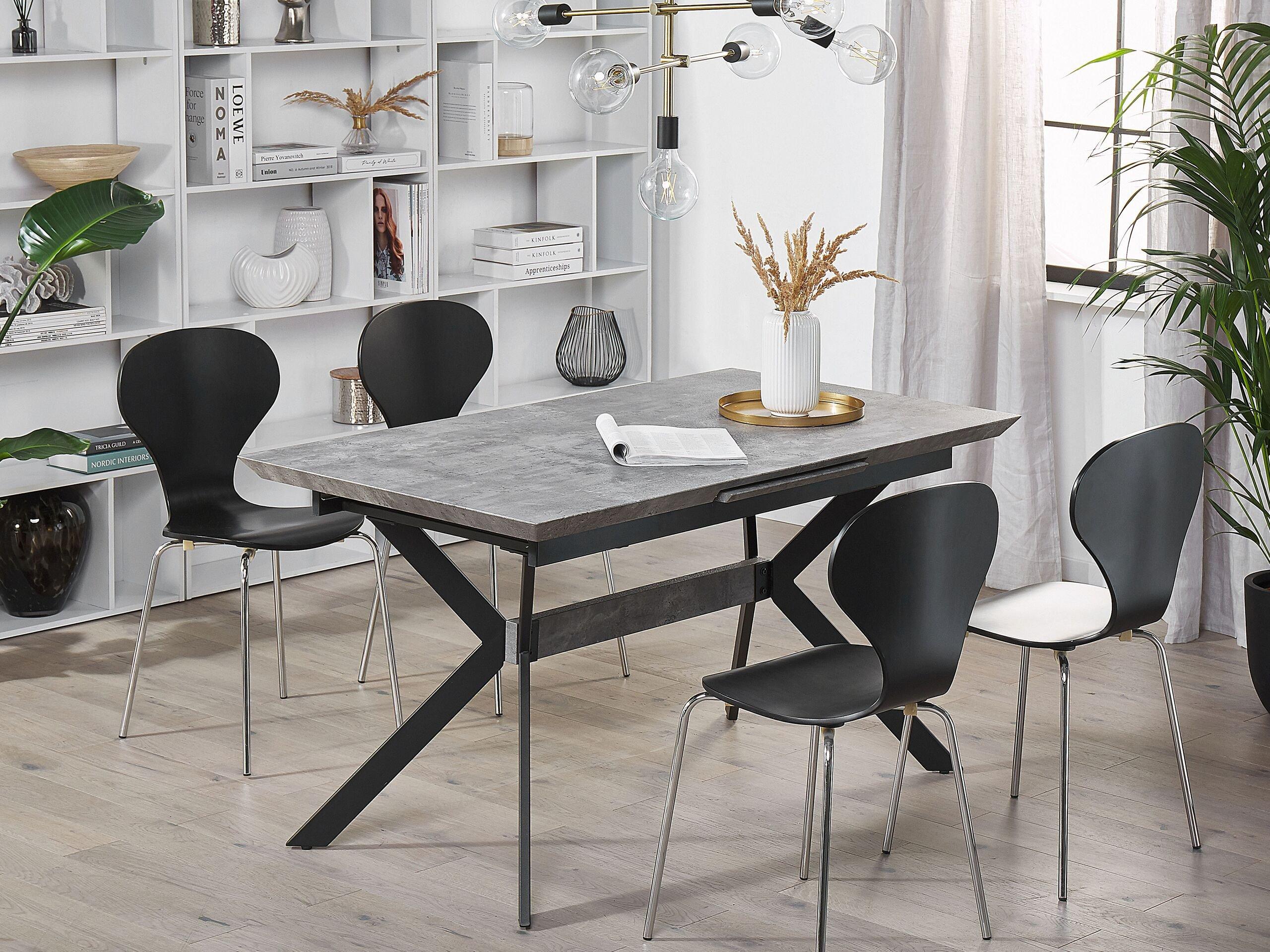 Beliani Table de repas en MDF Moderne BENSON  