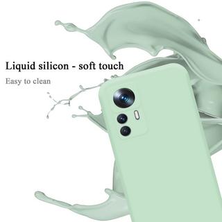 Cadorabo  Housse pour Xiaomi 12T / 12T PRO en LIQUID LIGHT GREEN - Coque de protection en silicone TPU flexible 