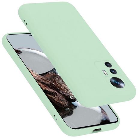 Cadorabo  Housse pour Xiaomi 12T / 12T PRO en LIQUID LIGHT GREEN - Coque de protection en silicone TPU flexible 