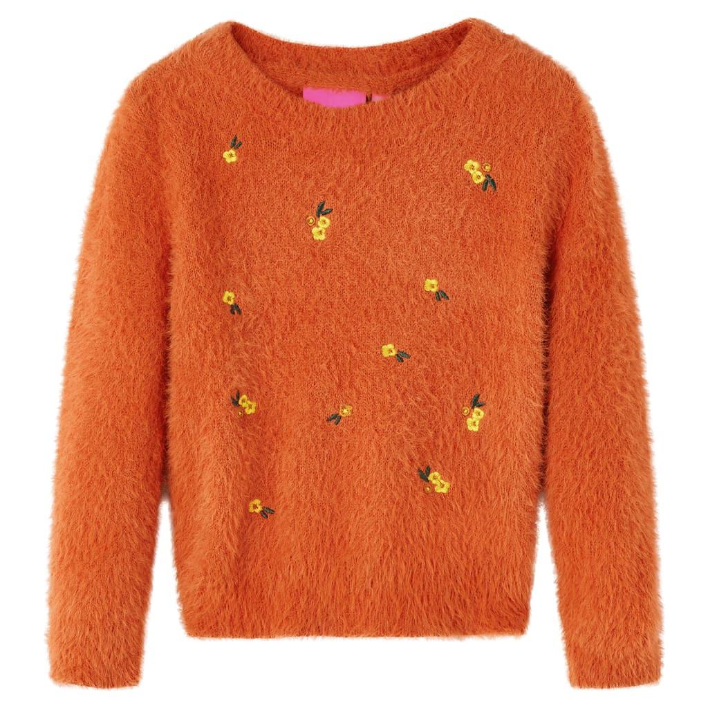 Image of Kinder Pullover Gewebe Mädchen Orange 92