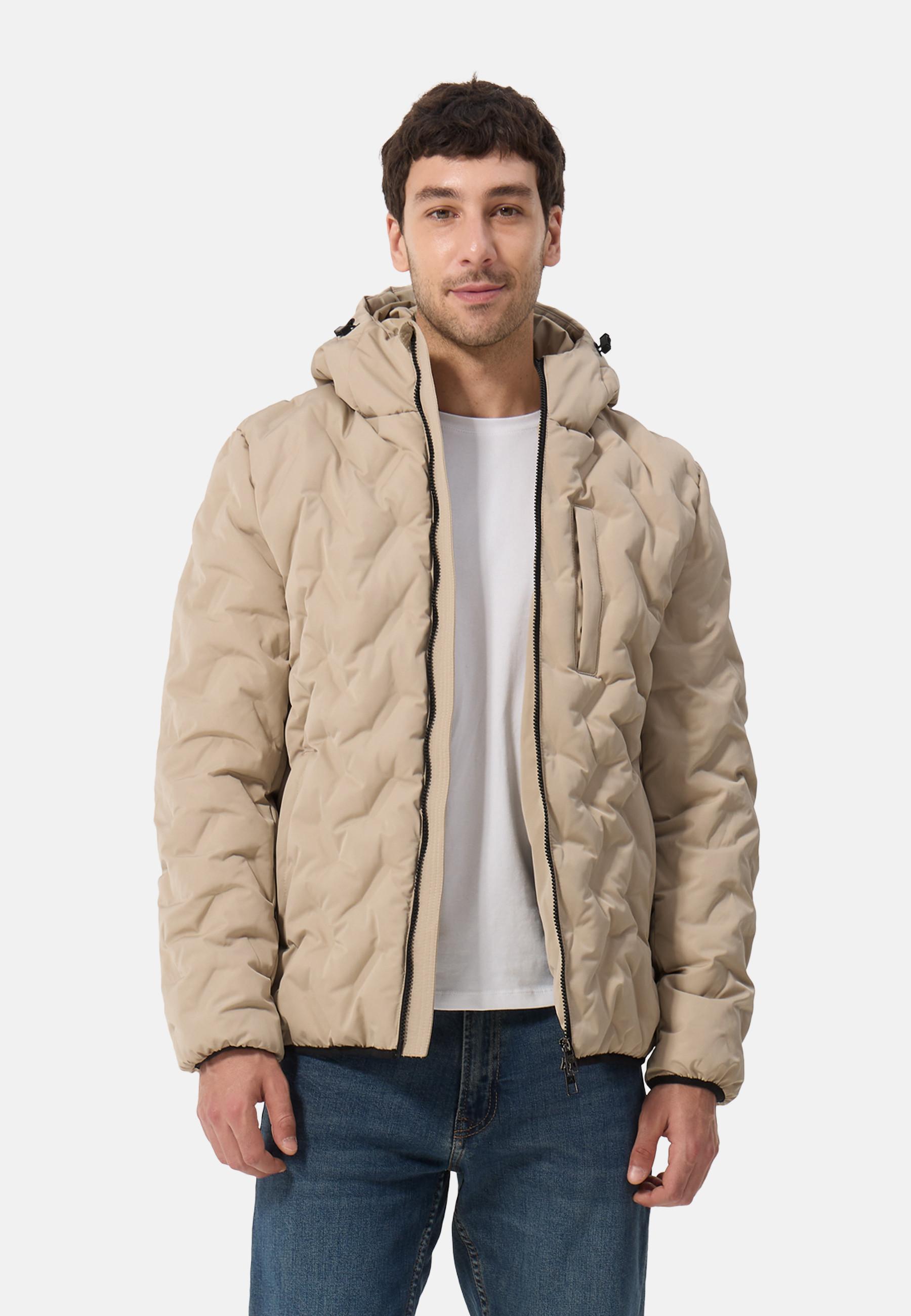 CASH-MERE.CH  Veste padded pour hommes avec capuche 