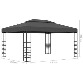 VidaXL gazebo Tessuto  