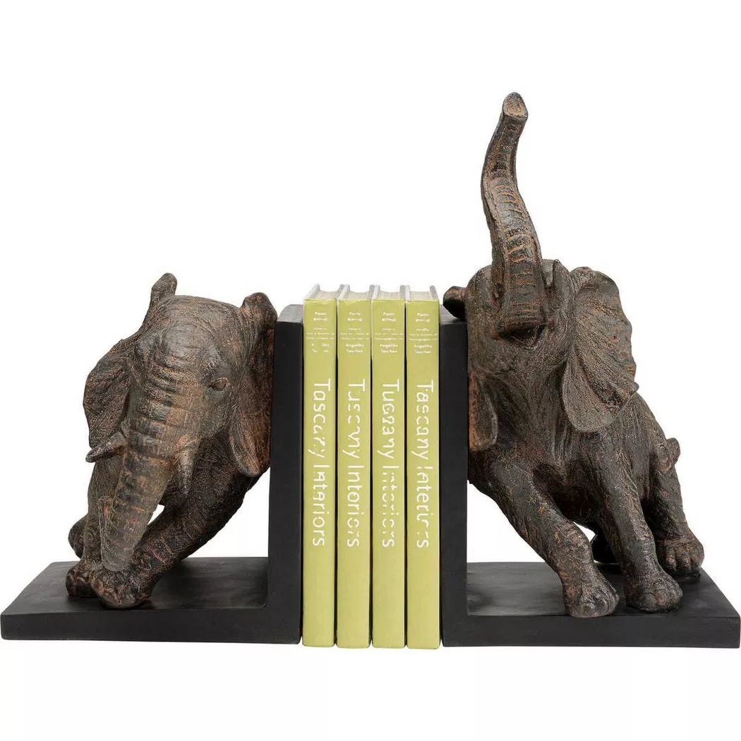 Kare Design Buchstütze "Buchstütze Elephants 25 (2/Set)"