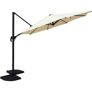 mutoni Parasol déporté Hespera crème octogonal 300x300  