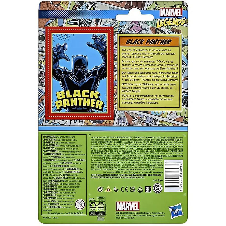 Hasbro  Marvel Legends Black Panther (9,5cm) 