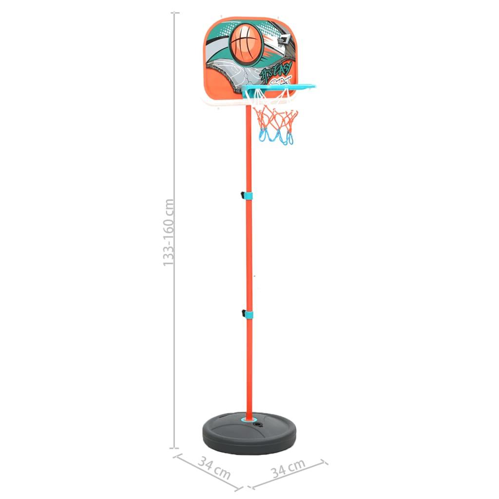 VidaXL  Basketball-set polyethylen 