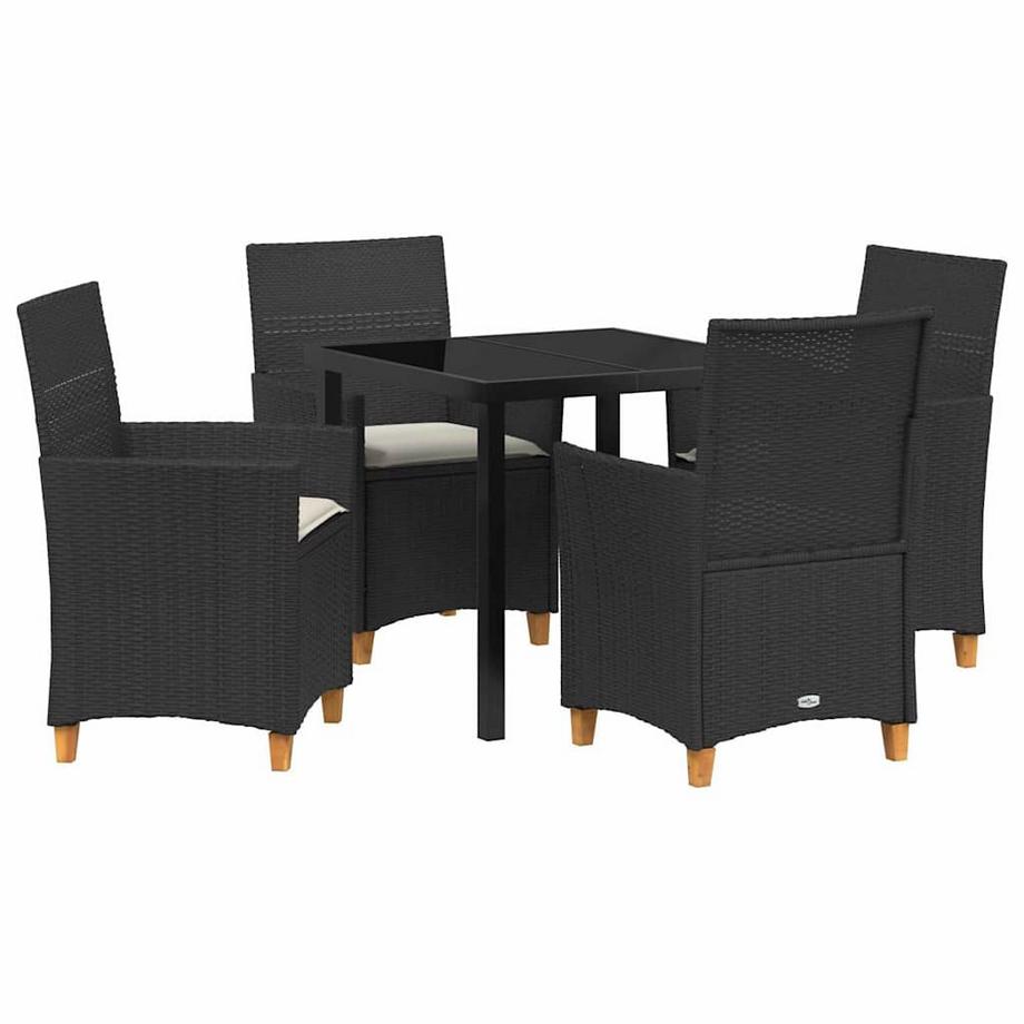 Set da Pranzo per Giardino Polyrattan