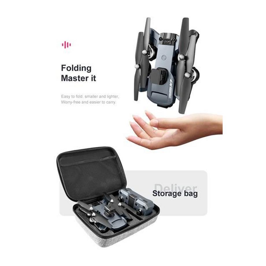 Havetime  Quadcopter K7 Wifi 4K HD ESC Double cam�ra 360� FPV Drone 