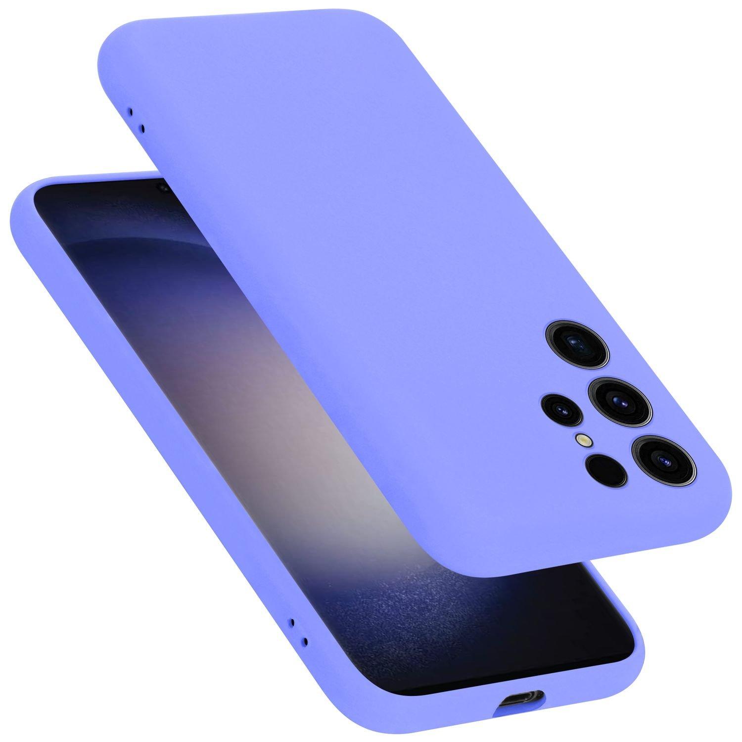 Image of Hülle für Samsung Galaxy S23 ULTRA in LIQUID HELL LILA - Schutzhülle aus flexiblem TPU Silikon