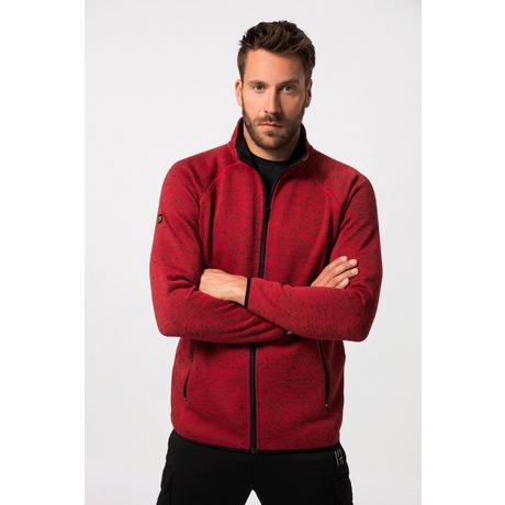 JP1880  Strickfleece-Jacke 