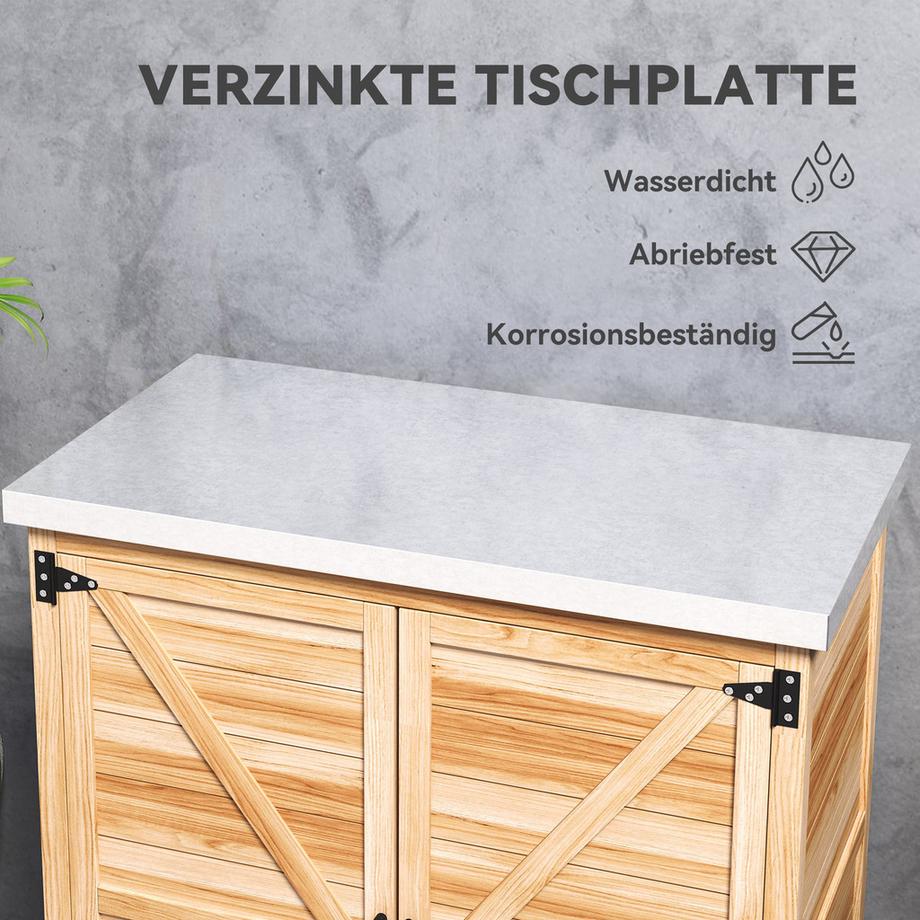 Outsunny Abri de jardin  