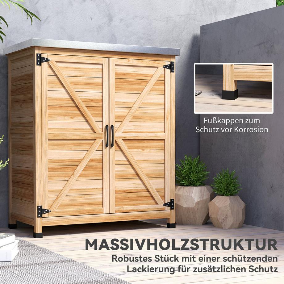 Outsunny Abri de jardin  