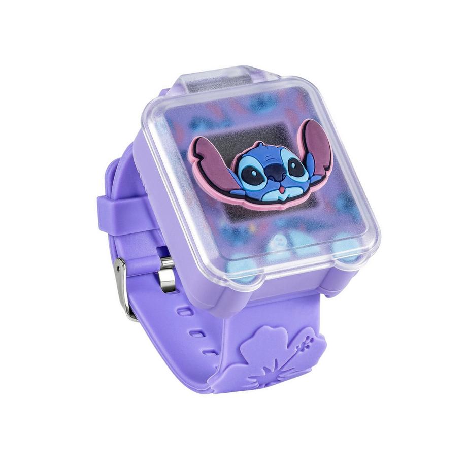 Disney  Montre Apprenant l’Heure Stitch avec Bracelet Violet 