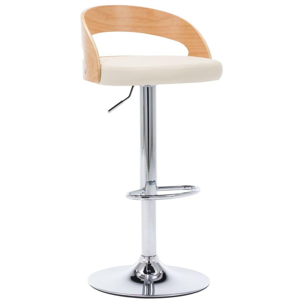 VidaXL Chaise de bar cuir artificiel  