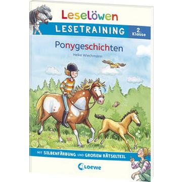 Leselöwen Lesetraining 2. Klasse - Ponygeschichten