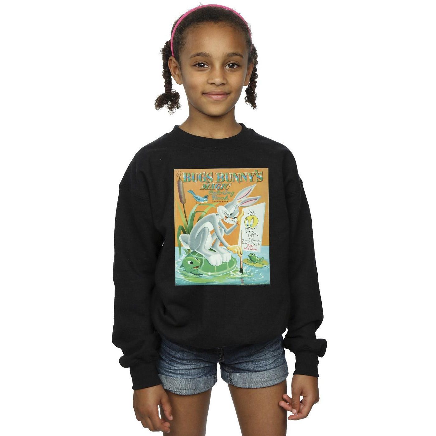 LOONEY TUNES  Bugs Bunny Colouring Book Sweatshirt 