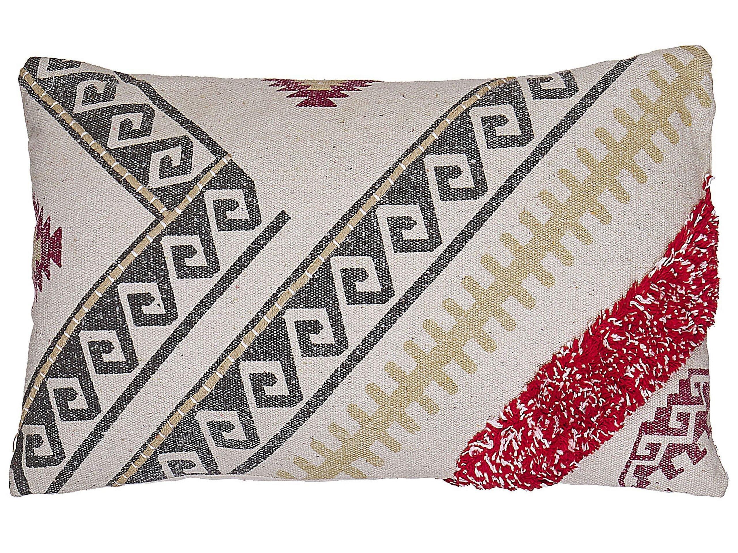 Beliani Coussin en Coton Traditionnel BETULA  