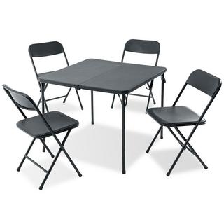 Redcliffs Komplettes Gartenmöbel-Set für 4 Personen: Tisch und Stühle  