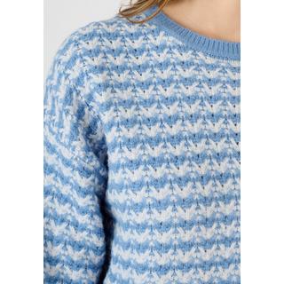 Damart  Zweifarbiger Strickpullover Thermolactyl 