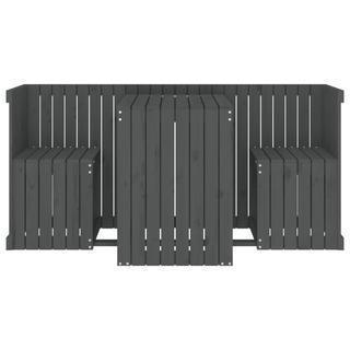 VidaXL set da balcone Legno di pino  