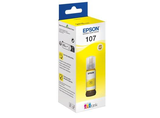 EPSON  107 cartouche d'encre 1 pièce(s) Original Jaune 