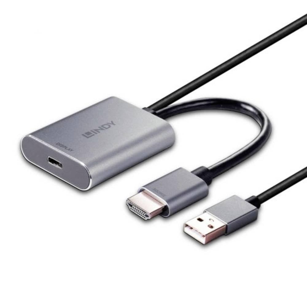 LINDY  LINDY HDMI auf USB Typ C mit USB-Stromversorgung 