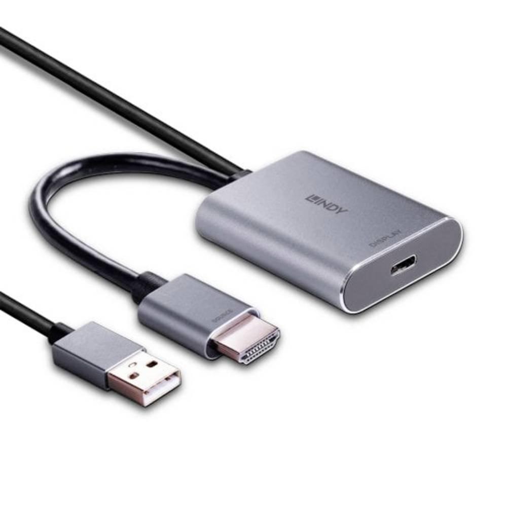 LINDY  LINDY HDMI auf USB Typ C mit USB-Stromversorgung 