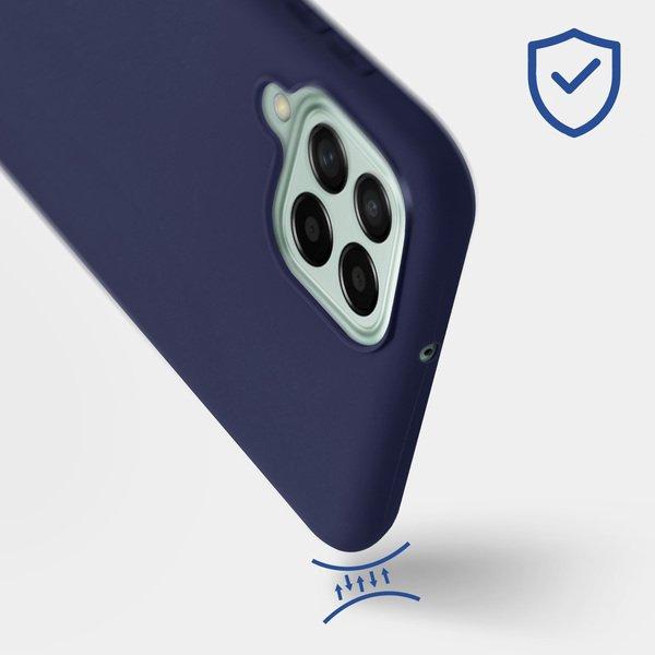 Avizar  Coque Mat Samsung M33 Bleu Nuit 